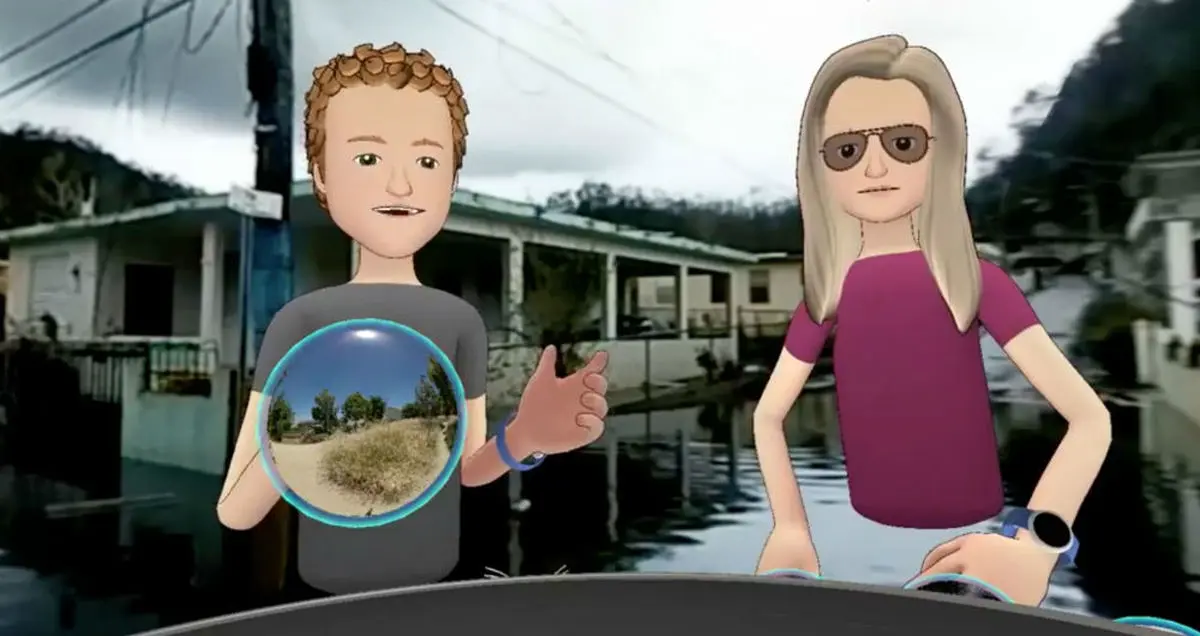 واقعیت مجازی فیس بوک به کمک طوفان‌زدگان پورتوریکو می‌آید