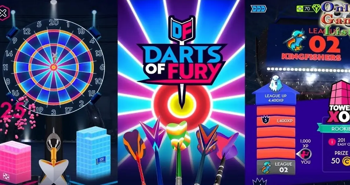 بیایید دارت بازی کنیم؛ دانلود و معرفی بازی Dart Of Fury برای اندروید و آی او اس