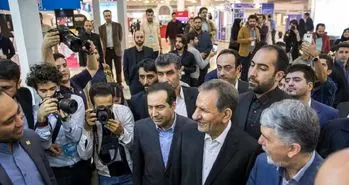 آغاز به کار نمایشگاه مطبوعات با حضور معاون اول رئیس جمهور