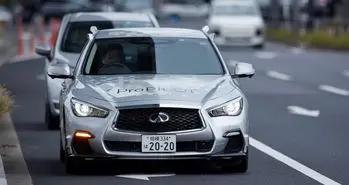 اتومبیل‌های خودران نیسان در ژاپن آزمایش می شود