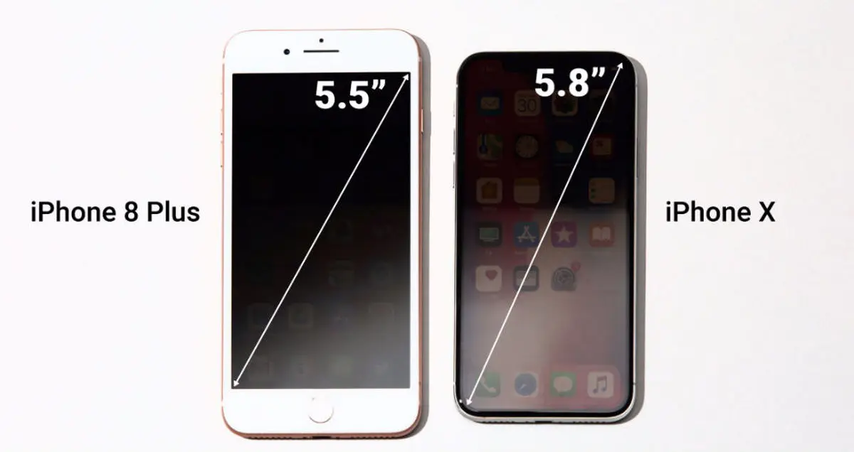 برخی تفاوت های جزئی آیفون X و آیفون ۸ پلاس
