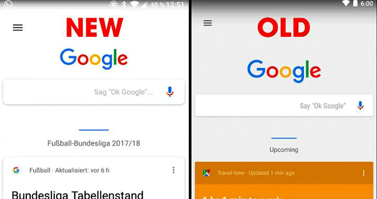 Google Now با اینترفیس جدید از راه می‌رسد!