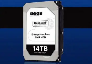 وسترن دیجیتال از هارد دیسک UltraStar HS14 با ظرفیت ۱۴ ترابایت رونمایی کرد