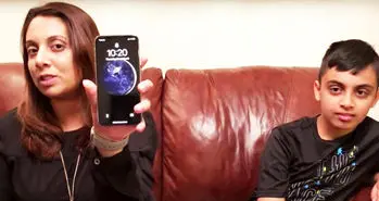 پسر بچه 10 ساله سیستم تشخیص چهره آیفون ایکس را زیر سوال برد