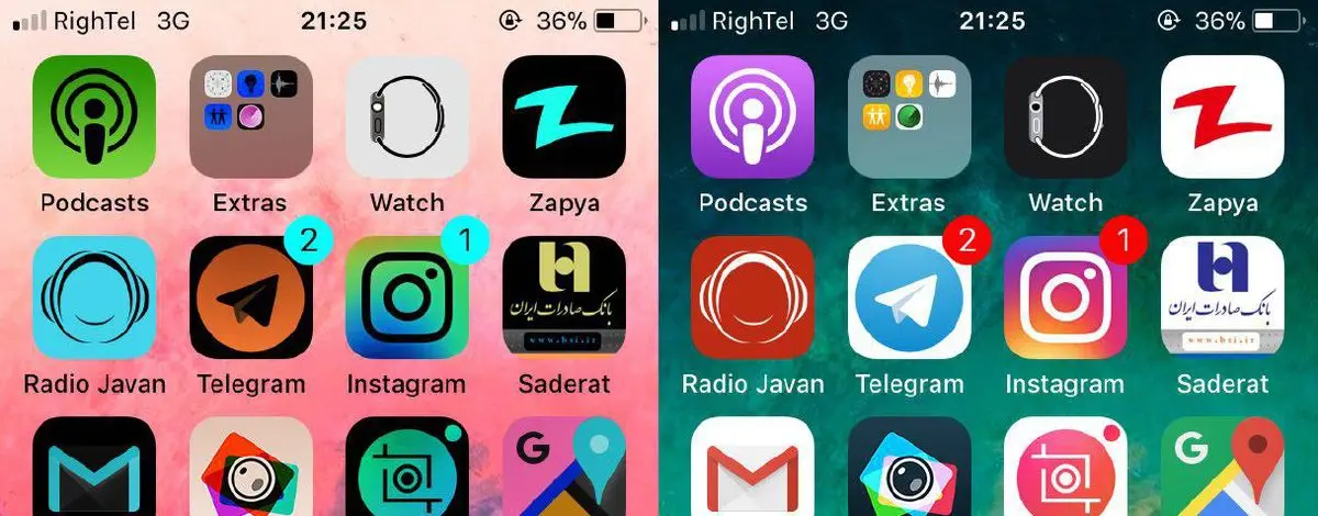 چطور رنگ های صفحه نمایش آیفون را معکوس کنیم؟
