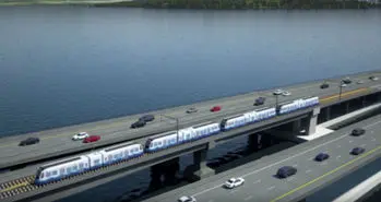 اولین قطار مسافربری معلق جهان ساخته می‌شود