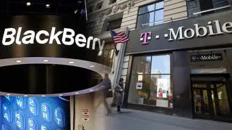 بازگشت بلک بری به بازار جهانی با همکاری T-mobile