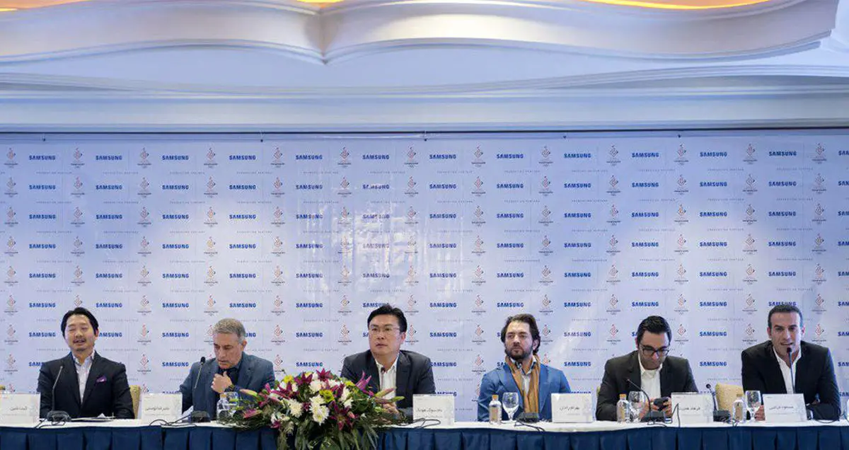 نشست خبری کمپین حمل مشعل المپیک زمستانی 2018 با حمایت سامسونگ برگزار شد