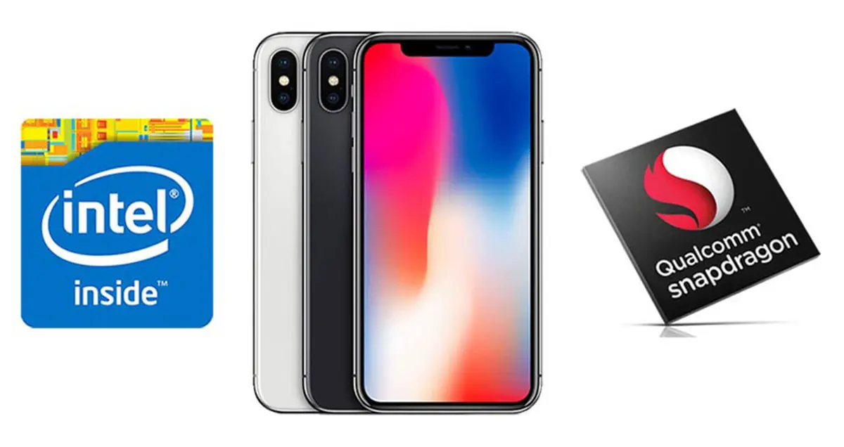 سرعت دانلود بین گوشی های آیفون ۱۰ متفاوت است؛ مدل های مجهز به تراشه کوالکام را بخرید!