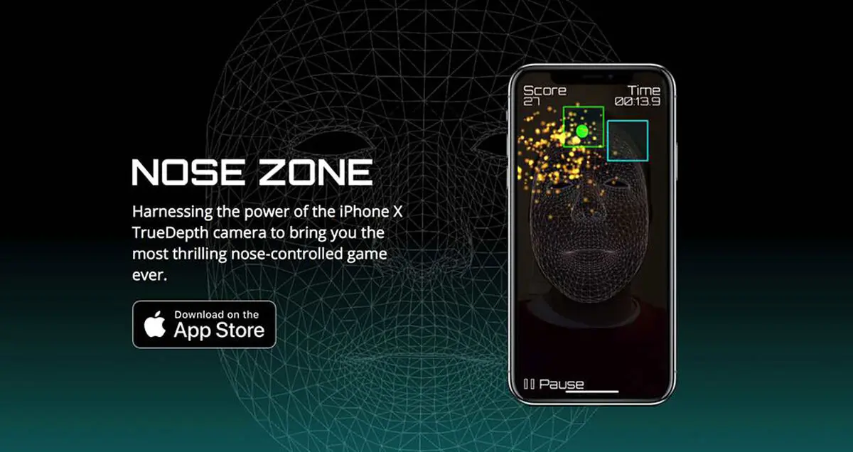 بازی NoseZone را با حرکات صورتتان انجام دهید؛ ویژگی شگفت انگیز TrueDepth آیفون 10