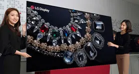 ال جی از اولین نمایشگر 88 اینچی 8K جهان با تکنولوژی OLED رونمایی کرد