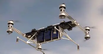 پهپاد غول پیکر بوئینگ اجسامی با وزن 227 کیلوگرم را حمل می کند!