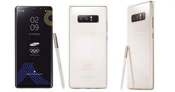 گلکسی نوت 8 ویژه المپیک پیونگ چانگ زمستانی 2018 به صورت محدود عرضه می‌شود