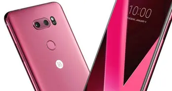 رنگ صورتی ال جی V30 درنمایشگاه 2018 CES رونمایی می شود