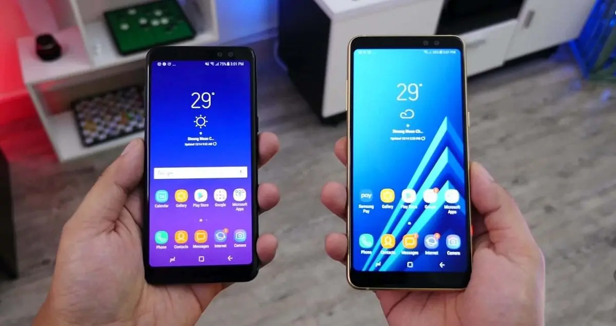 گوشی های گلکسی‌ A8 و A8 پلاس به ایران آمدند؛ ستاره‌های شماره هشت!