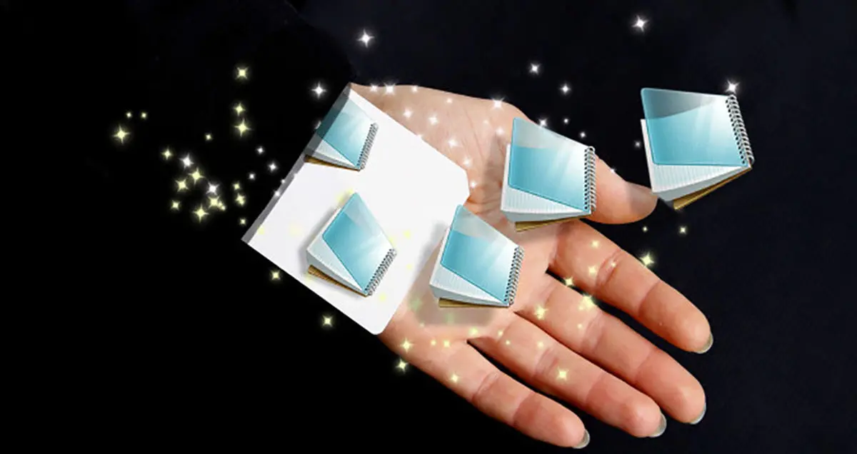 با این 3 دستور کدنویسی در Notepad ویندوز همه را شگفت زده کنید!