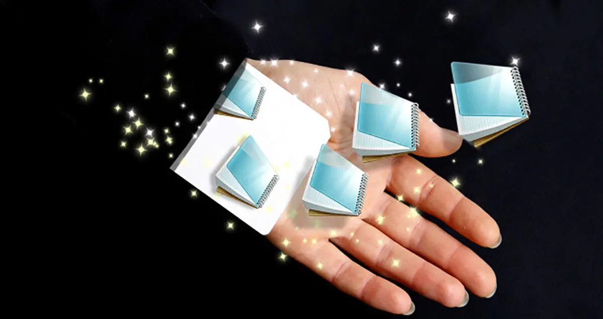 با این 3 دستور کدنویسی در Notepad ویندوز همه را شگفت زده کنید!