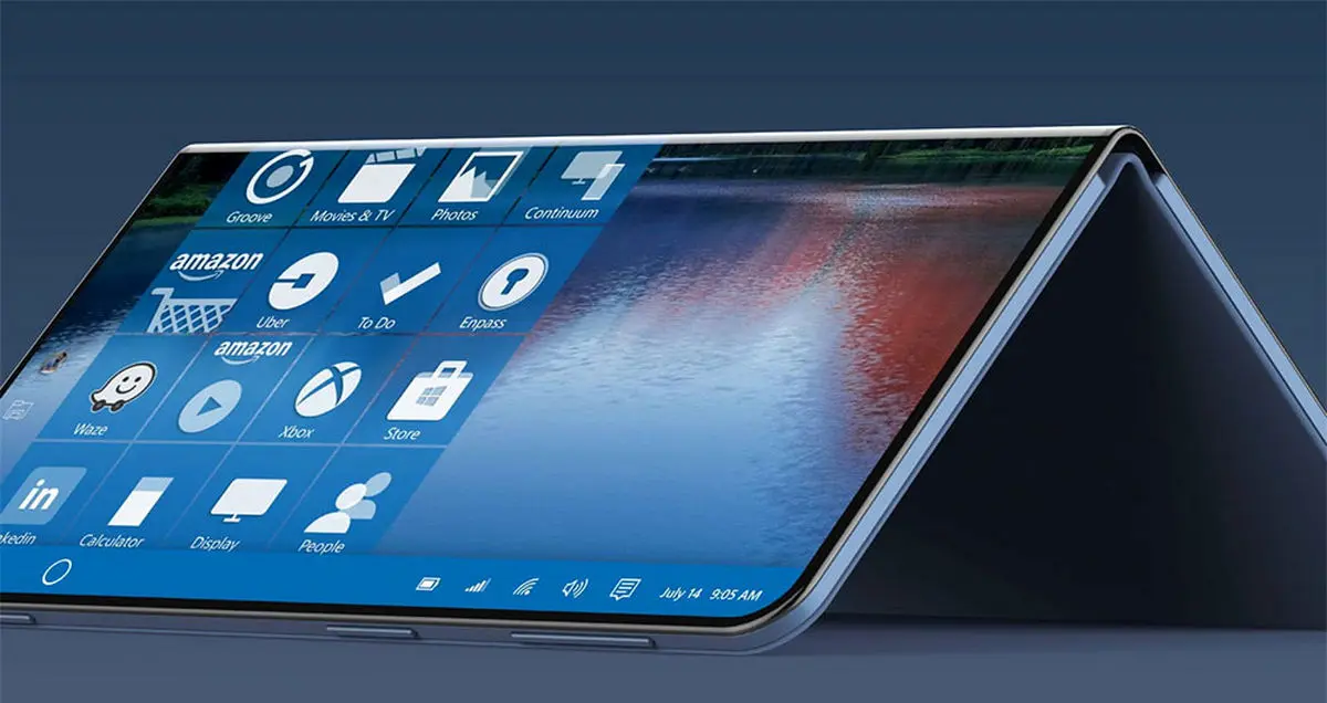 ثبت پتنت «لولای زنده» مایکروسافت که احتمالا در طراحی گوشی سرفیس فون استفاده شود