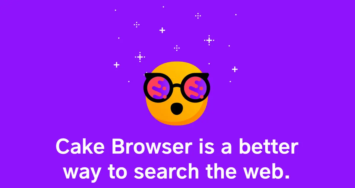 مرورگر کیک به شیوه‌ای متفاوت نتایج جستجو را نمایش می دهد