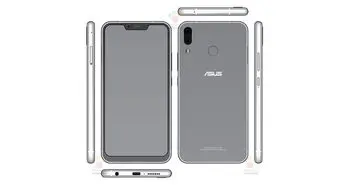 ذنفون 5 ایسوس هم شبیه آیفون 10 دارای حاشیه بالای نمایشگر است