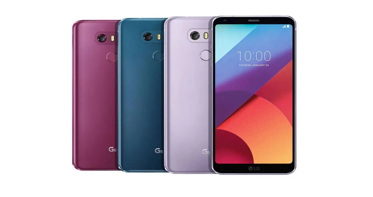 گوشی های ال جی G6 و Q6 در ۳ رنگ جدید و منحصر به فرد عرضه می شود