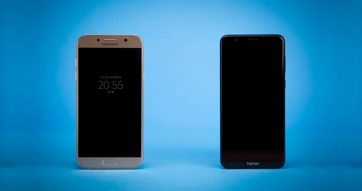 مقایسه آنر 7X با گلکسی A7 2017؛ رقابت برای عنوان برتر و برترین!