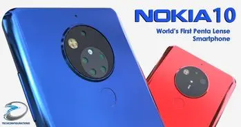 رندرهای جدید نوکیا 10 به بیرون درز کرد؛ پنج لنز دوربین دوار با زوم اپتیکال 10x