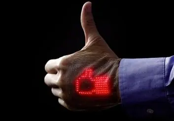 این پوست الکترونیکی ضربان قلب را بر روی دستتان نشان می دهد!