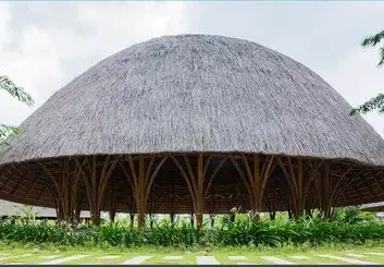 Vo Trong Nghia، با خانه­ های تابستانی بامبو، انسان را تحت تاثیر قرار می­ دهد