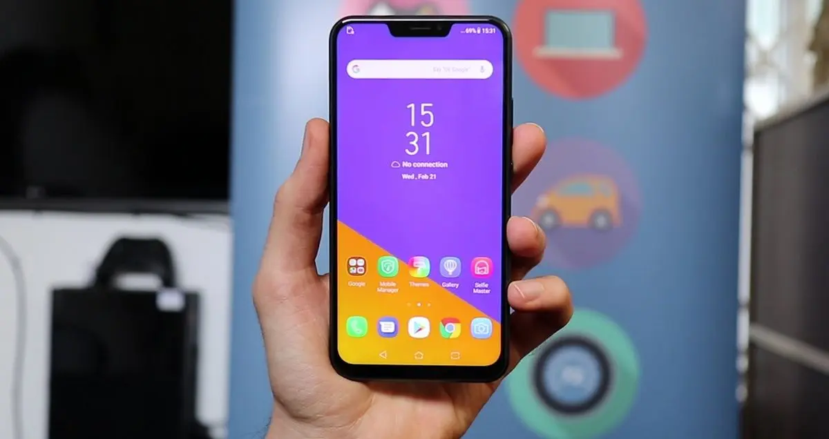 ذنفون 5 ایسوس با طراحی مشابه آیفون 10 به صورت رسمی معرفی شد