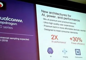 کوالکام از پردازنده های سری 700 اسنپدراگون با محوریت هوش مصنوعی پرده برداشت