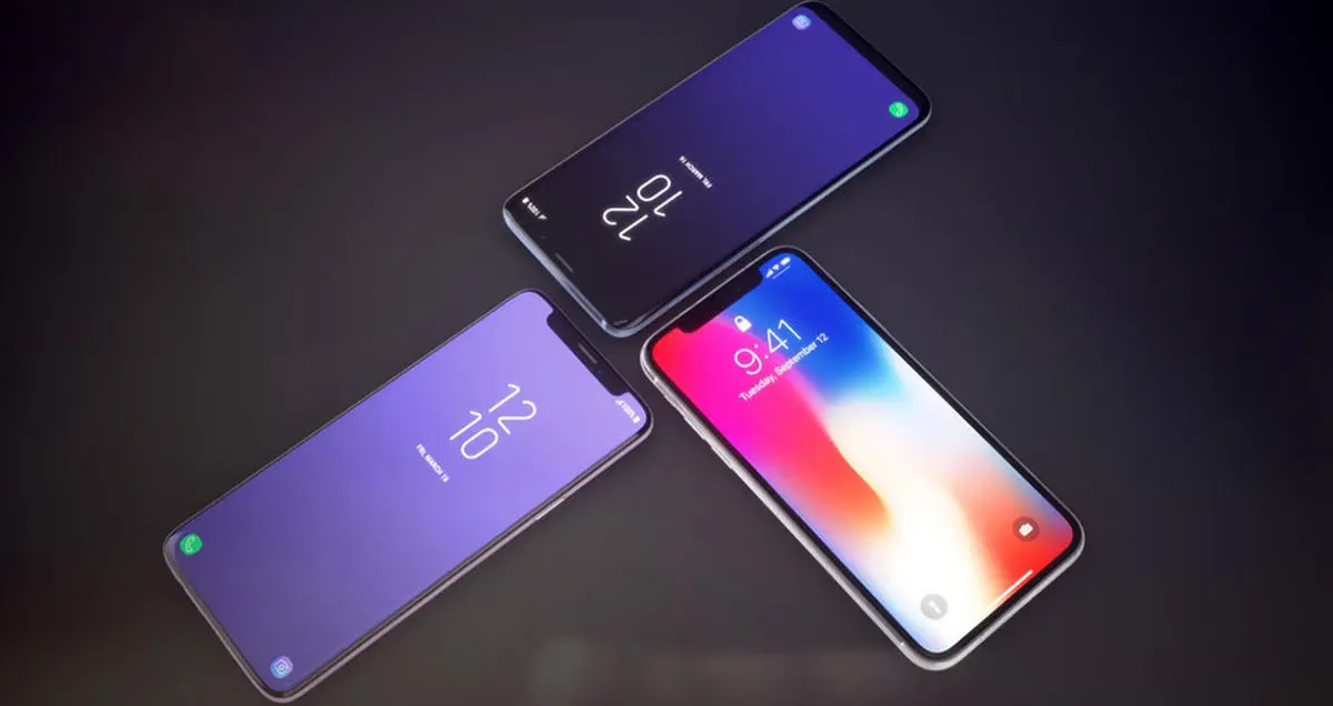 کانسپت جنجالی گلکسی S9 با بریدگی بالای نمایشگر!