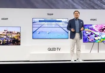 نسل جدید تلویزیون های QLED سامسونگ مجهز به دستیار صوتی بیکسبی معرفی شد