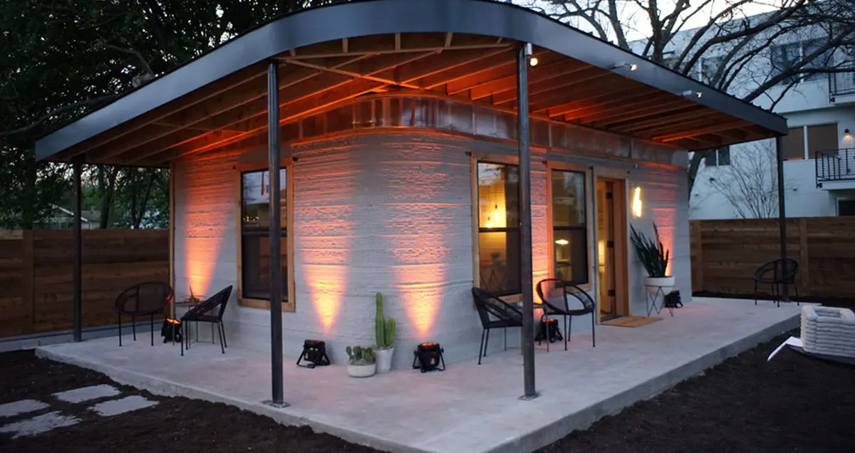 چاپ سه بعدی خانه های شیک و لاکچری برای ساکنان مناطق محروم