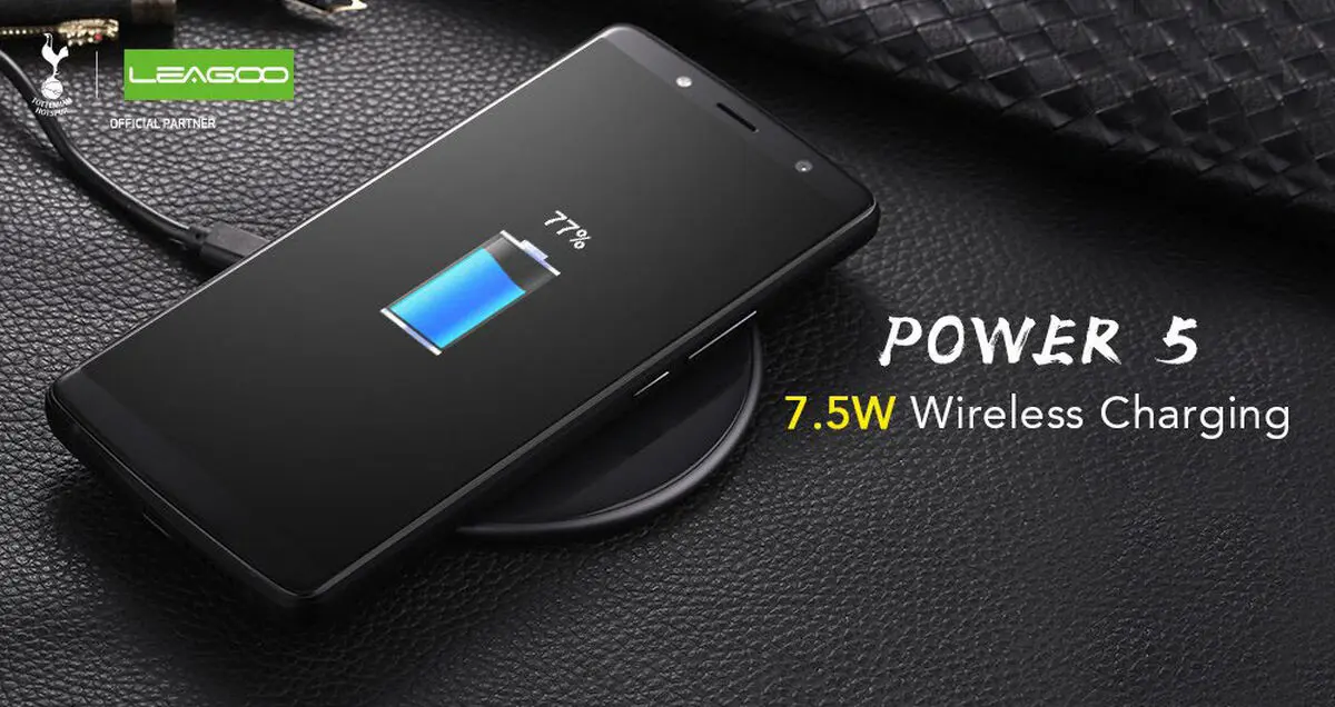 باتری غول پیکر گوشی لیگو Power 5 از شارژ بی سیم 7.5 واتی پشتیبانی می کند!