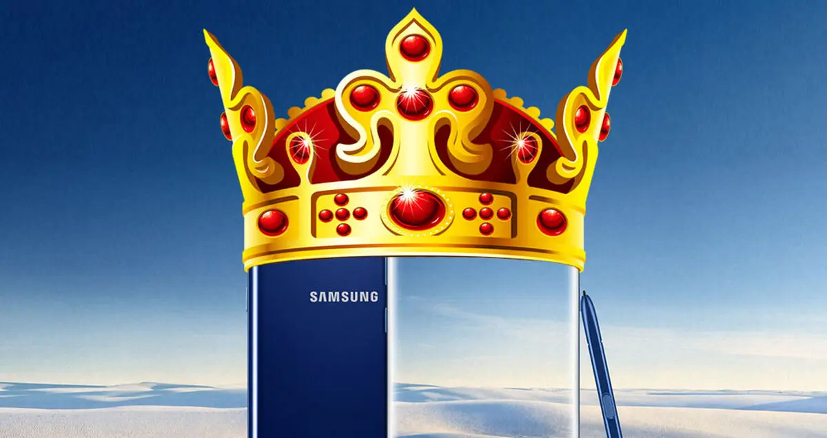 کدنام گلکسی نوت 9 سامسونگ «تاج» یا Crown است!