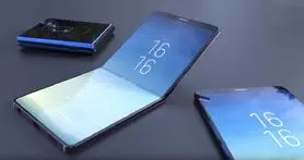 گوشی منعطف سامسونگ به سه پنل OLED مجهز می شود