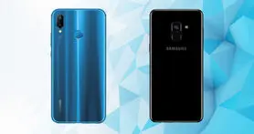 مقایسه هواوی نوا 3e با گلکسی A8 2018