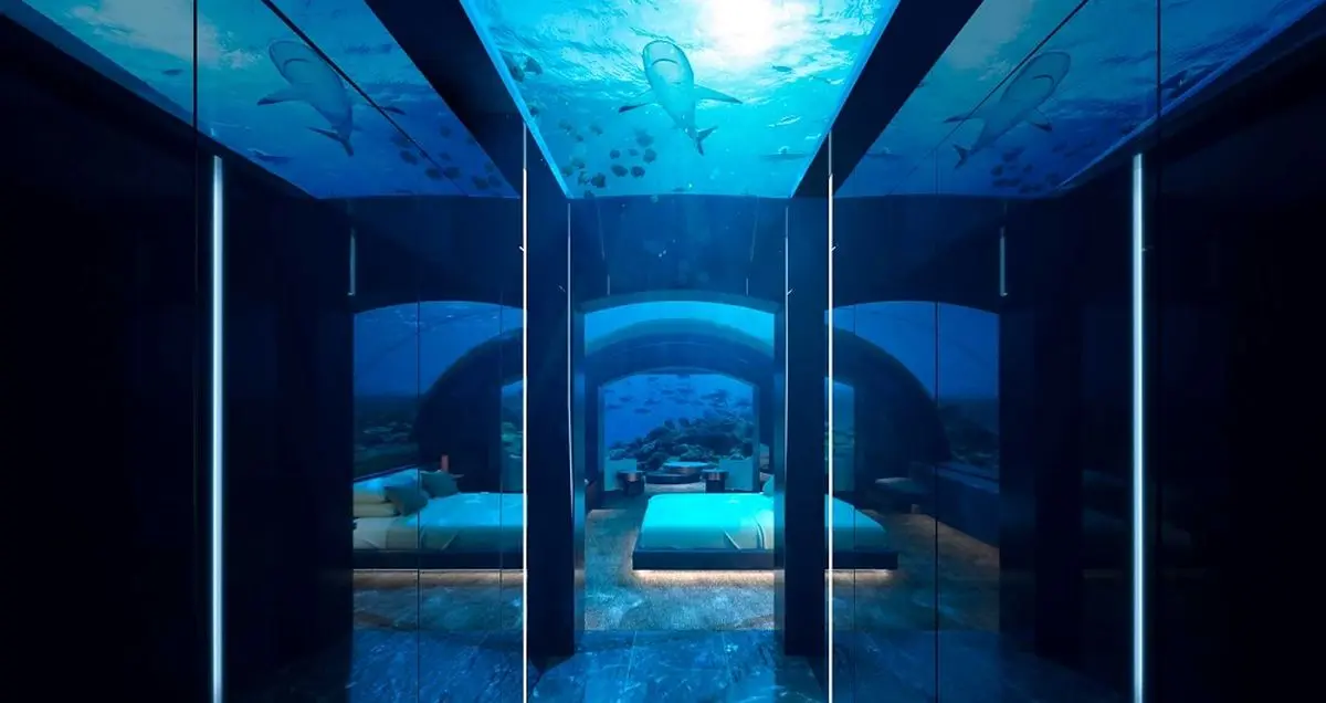 ساخت ویلای «مرجانی» در عمق 5 متری اقیانوس هند برای اولین بار در جهان