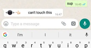 پیام رسان های دیگران را با ارسال این ایموجی مرموز از کار بیندازید!