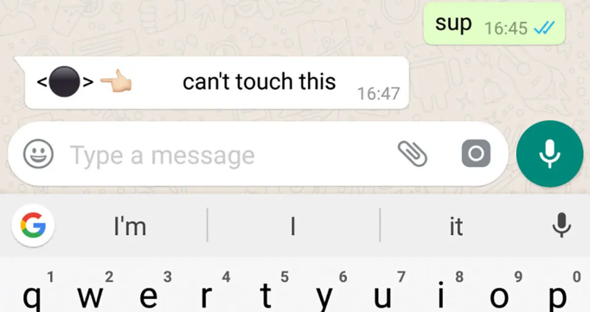 پیام رسان های دیگران را با ارسال این ایموجی مرموز از کار بیندازید!