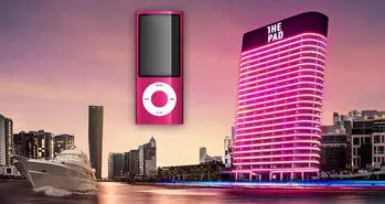 معماری این ساختمان در دبی شباهت عجیبی با «آیپاد نانو» دارد!