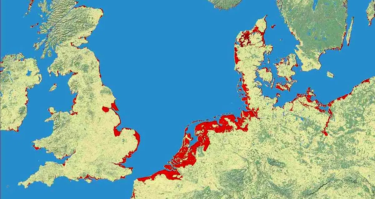 علت پایین رفتن آب دریاها چیست؟