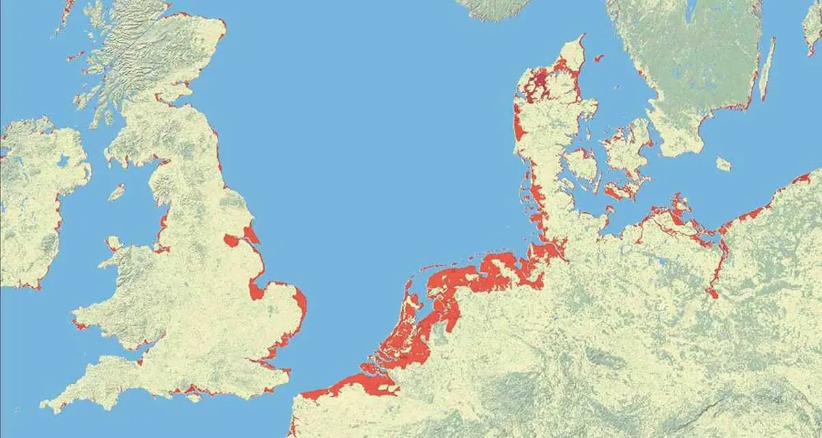 علت پایین رفتن آب دریاها چیست؟