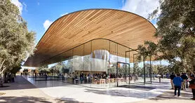 شاهکاری دیگر از طراح اپل پارک این بار در ساختمان غول پهپاد سازی جهان!