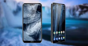 گوشی نوکیا ایکس 6 رونمایی شد؛ دوربین دوگانه، نسبت تصویر 19:9 و نمایشگر برش خورده!