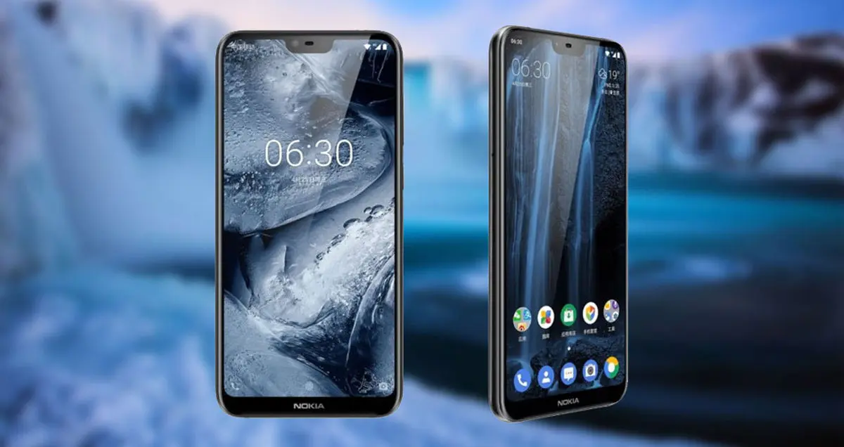 گوشی نوکیا ایکس 6 رونمایی شد؛ دوربین دوگانه، نسبت تصویر 19:9 و نمایشگر برش خورده!