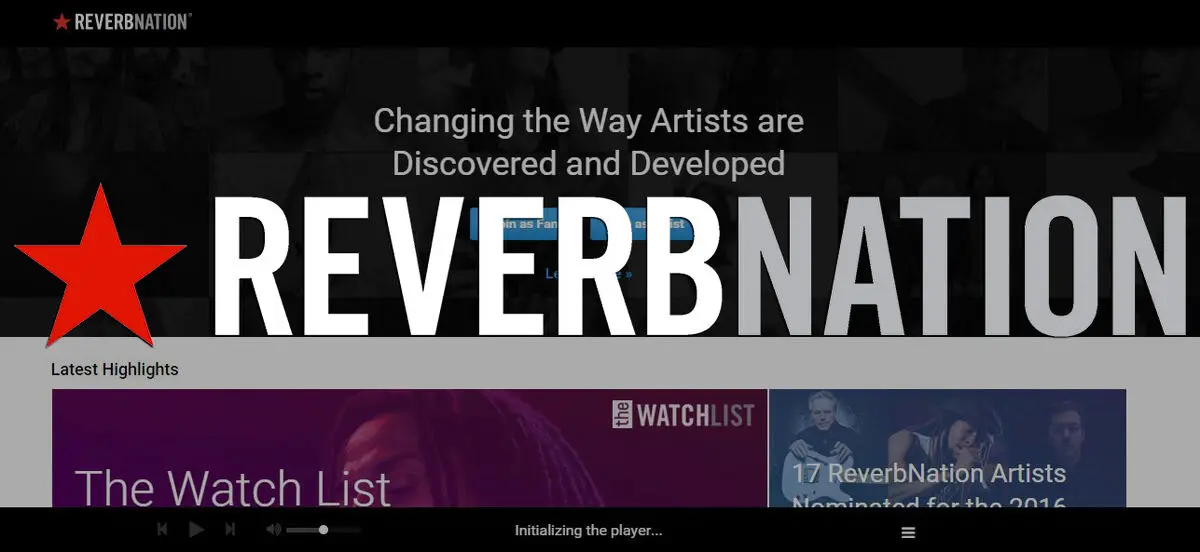 Reverb Nation شبکه اجتماعی موسیقی