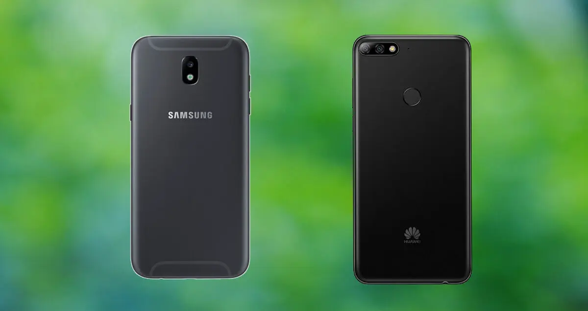 تماشا کنید: مقایسه هواوی Y7 Prime 2018 با گلکسی J5 Pro