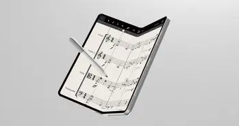 انتشار تصاویری از طرح مفهومی سرفیس فون؛ یک پرچمدار تاشو!